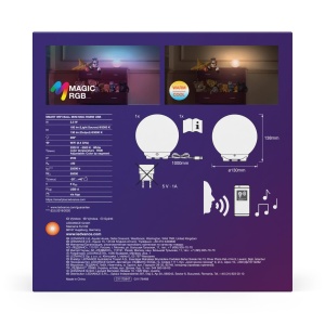 Lampa LEDVANCE SMART WIFI, Neagra, 4W, 130lm, RGB, Dimmabila - Img 9