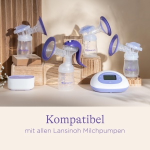 Lansinoh Set 2 Adaptoare ComfortFit pentru Pompe de Lapte Marime S 21 mm - Img 4