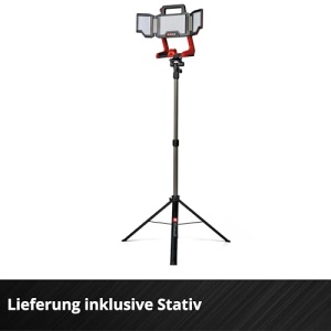 Lanterna LED Einhell TP-CL 183000 Li cu stativ 3000 lumeni cap rotativ - Img 10