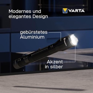 Lanterna LED Varta Aluminium Light F30 Pro, 400 Lumen, 3 Moduri de Iluminare - Img 6