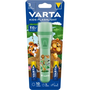 Lanterna pentru copii Varta, design jungla, robusta, cu protectie oculara - Img 2