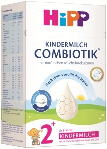 Laptele pentru copii HiPP Kindermilch 2 COMBIOTIK 4 x 600g, cu vitamine C si D - Img 2