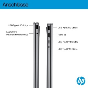 Laptop 2in1 HP OmniBook X Flip AMD Ryzen AI 5 16GB RAM 512GB SSD Argintiu - Img 4