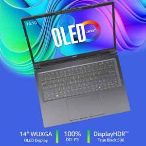 Laptop Acer Aspire 14 AI, 14 WUXGA OLED, Intel Core Ultra 7, 16GB RAM, 512GB SSD - Img 3