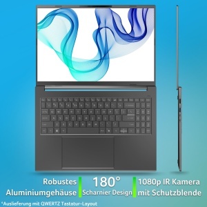 Laptop Acer Aspire 16 AI, Intel Core Ultra 5, 16GB RAM, 1TB SSD, gri - Img 4