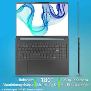 Laptop Acer Aspire 16 AI OLED A16-52M-55DS, 16GB RAM, 512GB SSD, Culoare Gri - Img 3