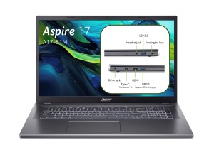 Laptop Acer Aspire A17-51M-54F8, 17.3 inch Full HD, Intel Core i5, 16 GB RAM, 512 GB SSD - Img 3