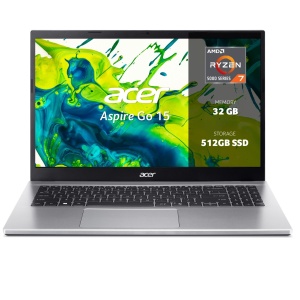 Laptop Acer Aspire Go 15 AG15-42P, 15.6 inch Full HD, AMD Ryzen 7, 32 GB RAM, 512 GB SSD