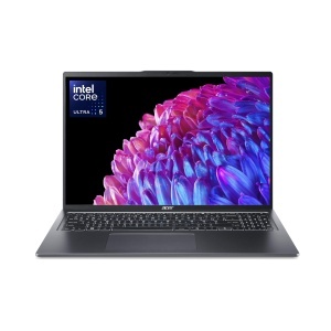 Laptop Acer Swift Go 16 SFG16-72-561M Intel Core Ultra 5 16GB RAM 512GB SSD Gri Metalic