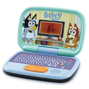 Laptop educational VTech Bluey cu tastatura QWERTZ pentru copii 3-6 ani