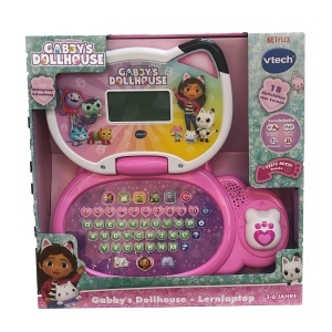 Laptop educational VTech Gabbys Dollhouse, QWERTZ, 8 moduri de joc, 3-6 ani - Img 6