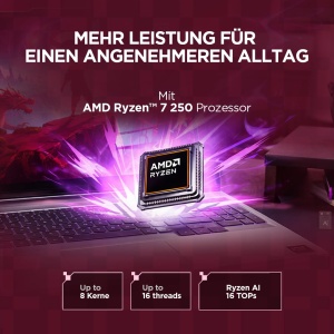 Laptop Gaming Lenovo LOQ AMD Ryzen 7, 16GB RAM, 1TB SSD, NVIDIA GeForce RTX 5060, 15.3 WUXGA - Img 2