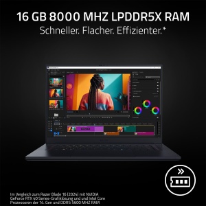 Laptop Gaming Razer Blade 16 (2025) - NVIDIA GeForce RTX 5060, AMD Ryzen 9, 16GB RAM, 1TB SSD - Img 7