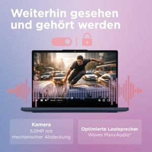 Laptop Lenovo Chromebook m Display tactil 14 WUXGA 8GB RAM 128GB SSD Cosmic albastru - Img 6