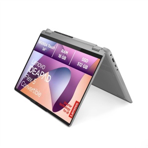 Laptop Lenovo IdeaPad Flex 5 Convertible, 14 WUXGA, AMD Ryzen 7, 16GB RAM, 512GB SSD, Gri