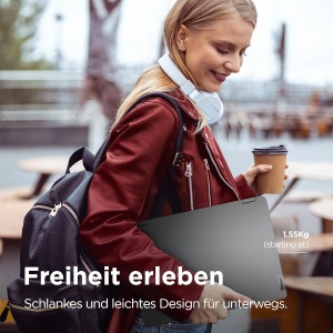 Laptop Lenovo IdeaPad Flex 5 Convertible, 14 WUXGA, AMD Ryzen 7, 16GB RAM, 512GB SSD, Gri - Img 11