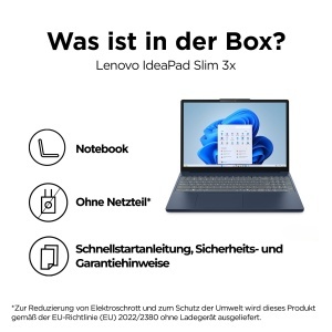 Laptop Lenovo IdeaPad Slim 3 8GB RAM 256GB SSD Culoare Cosmic Blue - Img 5