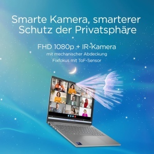 Laptop Lenovo IdeaPad Slim 5i 14 OLED Intel Core Ultra 9 1TB SSD 32GB RAM Gri - Img 3