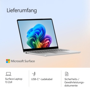 Laptop Microsoft Surface, 13 inch Snapdragon X Plus 16GB RAM, 512GB SSD - Img 6