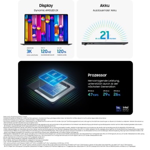 Laptop Samsung Galaxy Book5 Pro, 14 inch, Intel Core Ultra 5, 16 GB RAM, 512 GB, Gri - Img 5