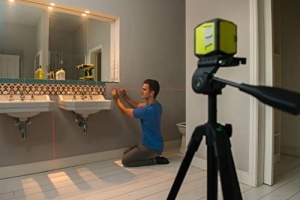 Laser cu linii incrucisate Ryobi RBCLLR1 lumina rosie 10 m - Img 4