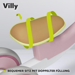Laufrad pentru copii LIONELO VILLY, 12-36 luni, 30 kg, 4 roti - Img 5