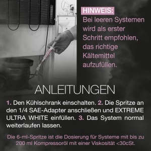 Leckstopper ERRECOM Extreme Ultra White - 6 ml, pentru repararea scurgerilor de gaz - Img 6