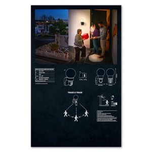 Led SMART+ Globe Camera Trace, Negru - Img 7