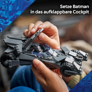 LEGO DC Batman Batmobil 76331 Set creativ pentru copii 9 cu minifigura si functii interactive - Img 3