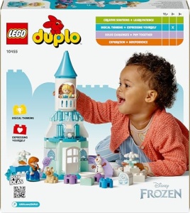 LEGO DUPLO Frozen 10455 Castelul de Gheata al Elsei si Annei Set cu Lumini si Figurine - Img 10
