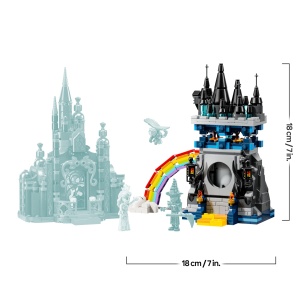 LEGO Emerald City Kiamo Ko Castle 75689 Set creativ cu minifigurine si accesorii - Img 8