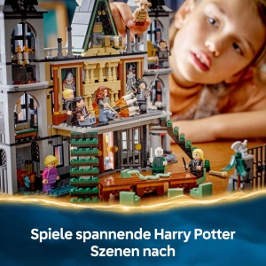 LEGO Harry Potter 76453 Conacul Familiei Malfoy Set de Constructie cu 9 Minifigurine - Img 7