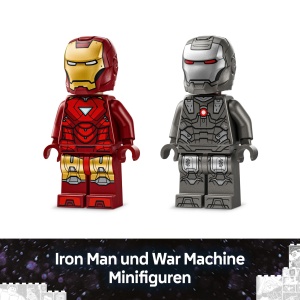 LEGO Marvel Iron Man War Machine 76320 Set Supereroi cu Drone Hammer - Img 5