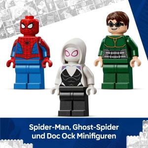 LEGO Marvel Mech Duel Spider-Man vs Doc Ock 76338 Set cu 315 Piese si 3 Minifigurine - Img 5
