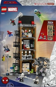LEGO Marvel Spider-Man vs Mysterio 76342 Set cu 7 Minifigurine si Turn de 4 Etaje - Img 11