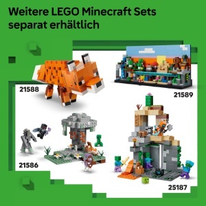 LEGO Minecraft 21590 Duell mit dem Wither Set Interactiv cu Minifigurine si Portal Nether - Img 7