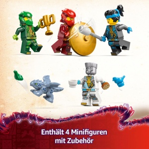 LEGO NINJAGO Spinjitzu-Tempel 71831 Set Constructie cu Minifigurine si Dragon - Img 6