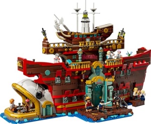 LEGO ONE PIECE Baratie Restaurant Plutitor 3402 Piese 10 Minifigurine - Img 9
