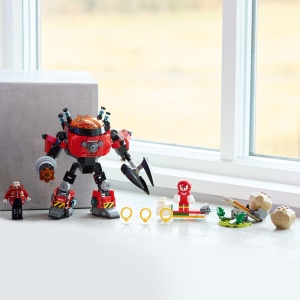 LEGO Sonic 77005 Knuckles vs Dr Eggman Mech cu Minifigurine si Accesorii Interactive - Img 6