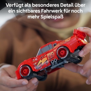 LEGO Speed Champions Lightning McQueen 77255 Model Auto Pixar Cars 270 Piese - Img 5