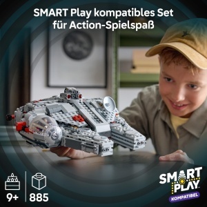 LEGO Star Wars Millennium Falcon 75426 Set Interactiv cu Minifigurine si Functii SMART - Img 2