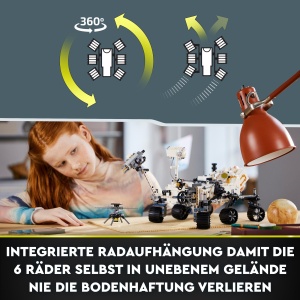 LEGO Technic 42158 NASA Mars Rover Perseverance Set cu AR si Elemente Interactive - Img 5