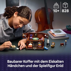 LEGO Wednesday 76785 Koffer Bauberset cu Enid Minifigur si Accesorii Creative - Img 2