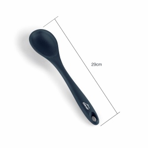 Lingura de bucatarie Lacor 64469, Silikon, Ergonomica, Antiaderenta, 29 cm - Img 2