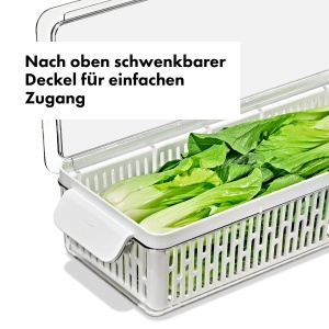 Lingura de gatit din otel inoxidabil si silicon OXO, design ergonomic, rezistenta la caldura - Img 3