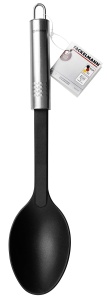 Lingura de servire Fackelmann OVALGRIFF, 31 cm, inox si plastic, rezistenta la 180C - Img 2