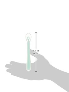 Lingura din silicon Babymoov, extrasoft, BPA-free, albastra - Img 3