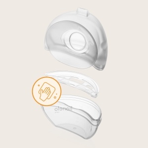 Lionelo Milky 2in1 Pompa Manuala si Colector de Lapte Maternal BPA Free 60ml - Img 8