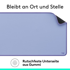 Logitech Desk Mat Studio Series Lilac Antiderapanta Rezistenta la Apa - Img 8