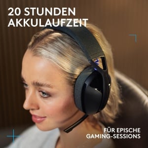 Logitech G321 LIGHTSPEED Gaming Headset Wireless Negru Bluetooth 20h Autonomie - Img 7